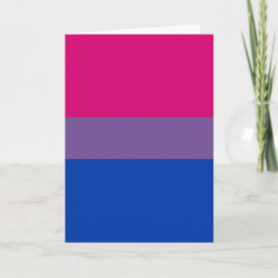 Bisexual Pride Flag Kaart