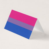 Bisexual Pride Flag Kaart (Voorkant)
