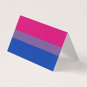 Bisexual Pride Flag Kaart
