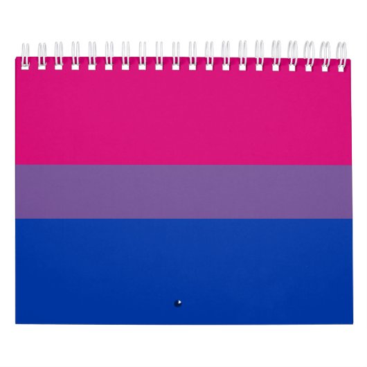 Bisexual Pride Flag Kalender (Hoes)
