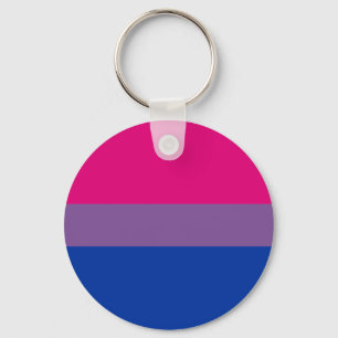 Bisexual Pride Flag Keyring Sleutelhanger