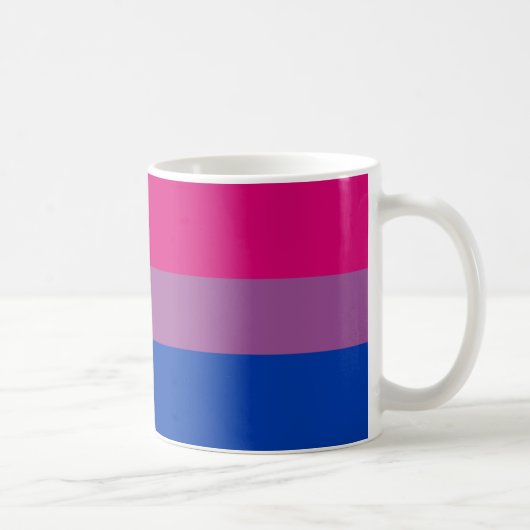 Bisexual Pride Flag Koffiemok (Rechts)