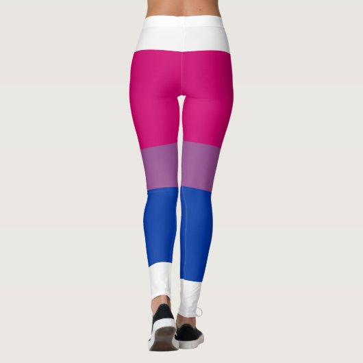 Bisexual Pride Flag Leggings (Achterkant)
