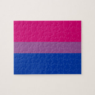 Bisexual Pride Flag Legpuzzel