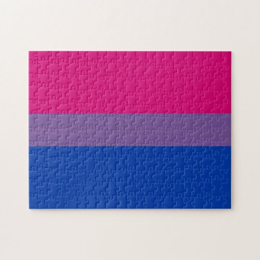 Bisexual Pride Flag Legpuzzel (Horizontaal)
