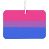 Bisexual Pride Flag Luchtverfrisser (Achterkant)
