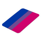 Bisexual Pride Flag Magneet (Linkerzijde)