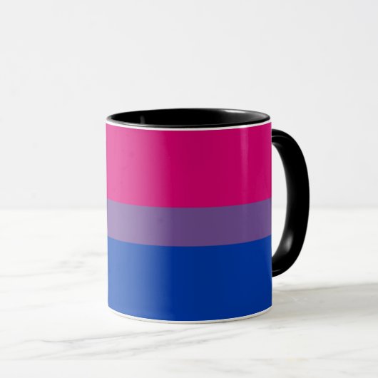 Bisexual Pride Flag Mok (Voorkant rechts)