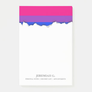 Bisexual Pride Flag Post-it® Notes
