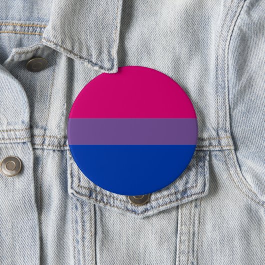 Bisexual Pride Flag Ronde Button 4,0 Cm (In situ)