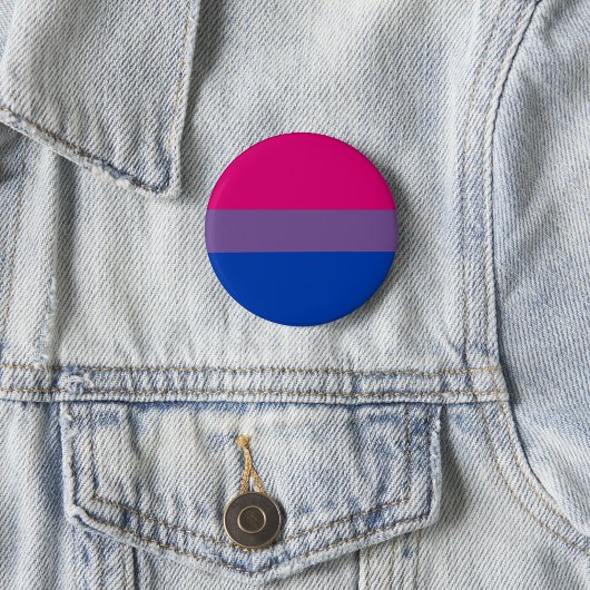 Bisexual Pride Flag Ronde Button 5,7 Cm