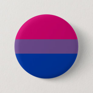 Bisexual Pride Flag Ronde Button 5,7 Cm