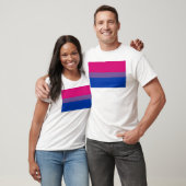 Bisexual Pride Flag T-shirt (Unisex)