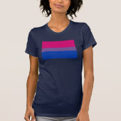 Bisexual Pride Flag T-shirt (Voorkant)