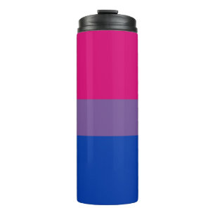 Bisexual Pride Flag Thermosbeker