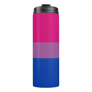 Bisexual Pride Flag Thermosbeker