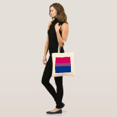 Bisexual Pride Flag Tote Bag (Voorkant (model))