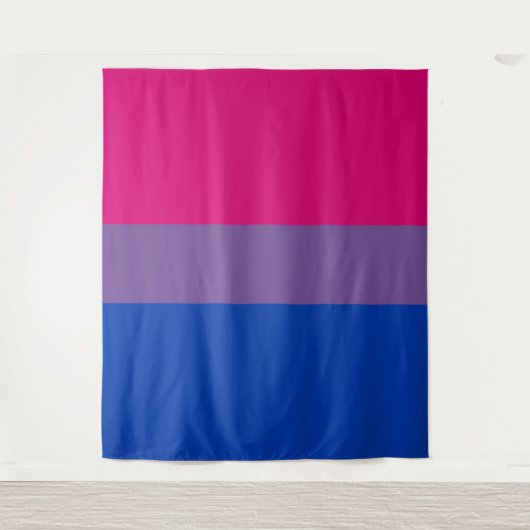 Bisexual Pride Flag Wandkleed (Voorkant)
