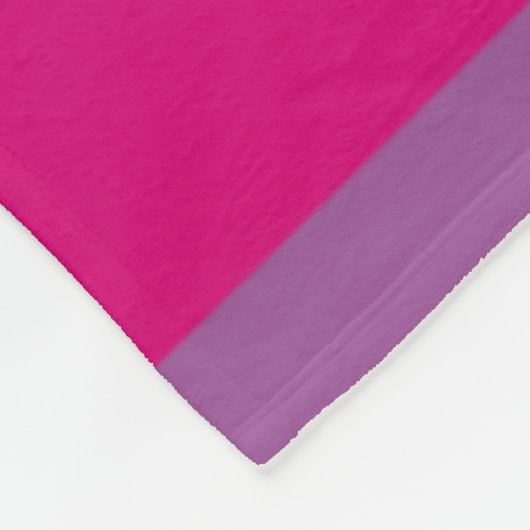 Bisexual Pride! Fleece Deken (Hoek)