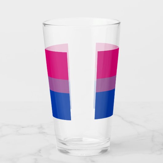 Bisexual Pride! Glas (Rechts)