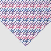 Bisexual Pride Ho Ho Ho Patroonpapier Tissuepapier (Detail)