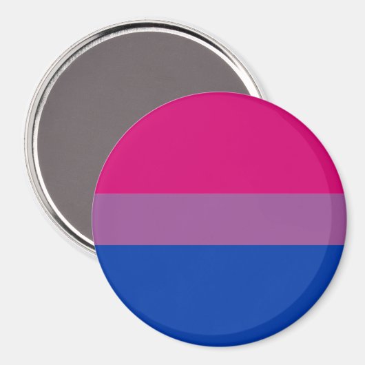 Bisexual Pride Magnet Magneet (Voorkant / Achterkant)
