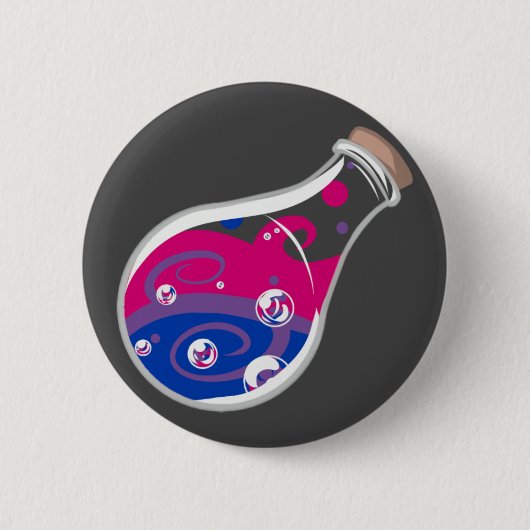 Bisexual Pride Potion Button (Voorkant)