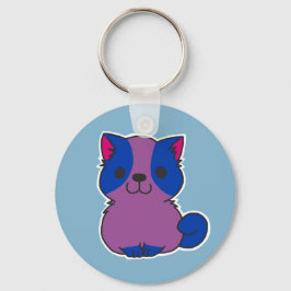 Bisexual Pride Pup Sleutelhanger