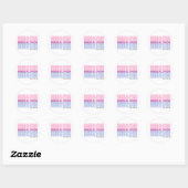 Bisexual Pride Ronde Sticker (Vel)