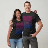 Bisexual Pride Subtle Bi Bisexuality Flag LGBT Pri T-shirt (Unisex)