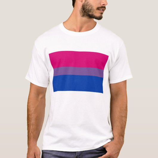 Bisexual Pride t-shirt (Voorkant)