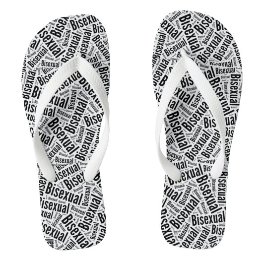 Bisexual Pride Teenslippers (Voetbed)