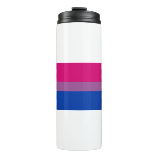 Bisexual Pride Thermosbeker (Voorkant)
