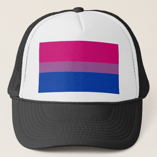 Bisexual Pride Trucker Pet (Voorkant)