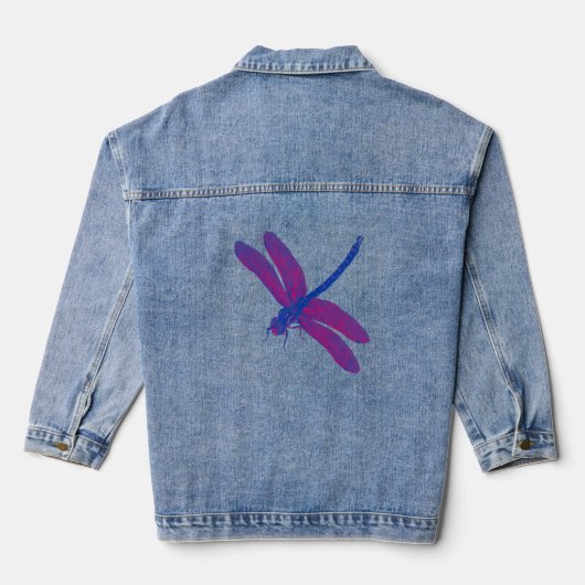 Bisexual Pride Vintage Dragonfly Art (Verso)