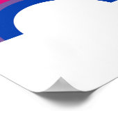 Bisexual Rainbow Poster (Hoek)