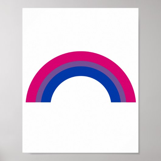 Bisexual Rainbow Poster (Voorkant)