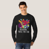 Bisexual Twice The Fun Rainbow Pride Bisexuality L T-shirt (Voorkant volledig)