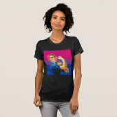 Bisexual Woman Pride T-shirt (Voorkant volledig)