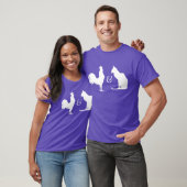 Bisexualiteit (beide) t-shirt (Unisex)