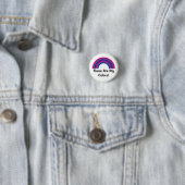 Bisexualiteit Button regenboogpride (In situ)