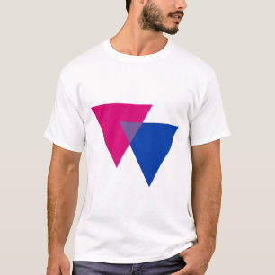 Bisexualiteitssymbool T-shirt