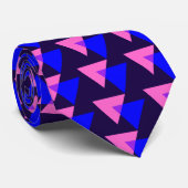 Bisexualiteitsymbool Stropdas (Opgerold)