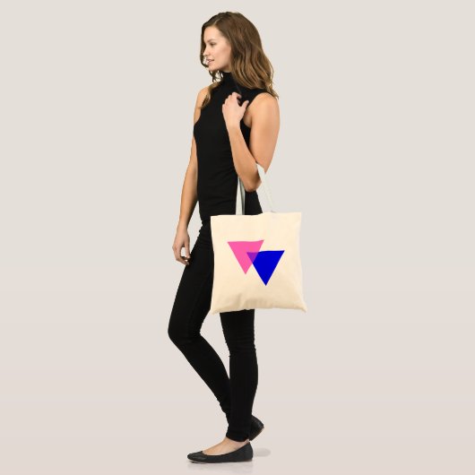 Bisexualiteitsymbool Tas (Voorkant (model))