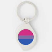 Bisexuality flag Keychain (Voorkant)