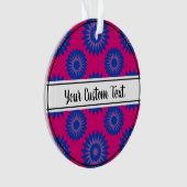 Bisexuality pride pink flower pattern (devant)