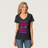Bisexuals Are Only Confused By Your Hate and Ignor T-shirt (Voorkant volledig)