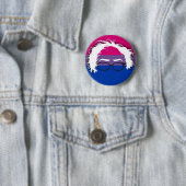 Bisexuals voor Bernie Sanders Ronde Button 5,7 Cm (In situ)