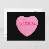 BISEXUELE SNOEP HART - .png Briefkaart (Voorkant / Achterkant)