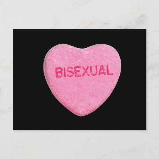 BISEXUELE SNOEP HART - .png Briefkaart (Voorkant)